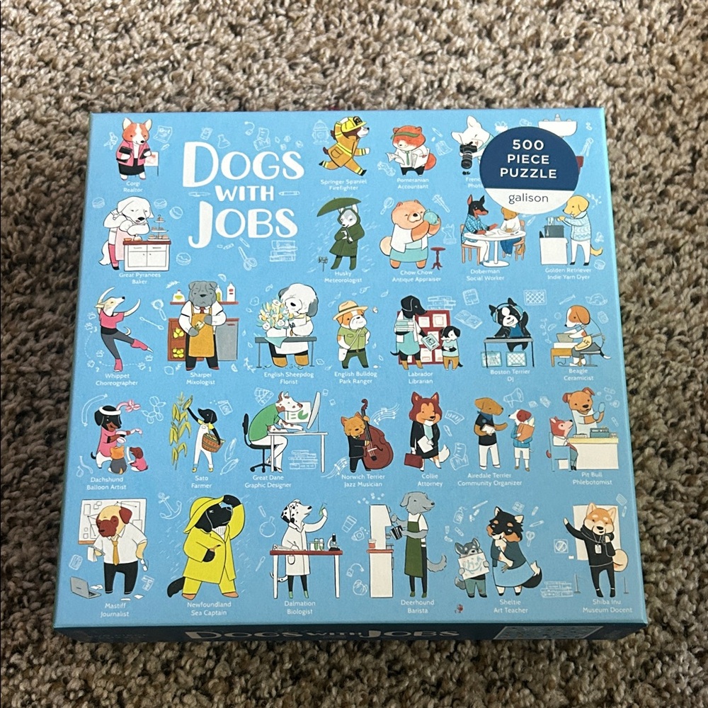 Dogs with Jobs Puzzle galison